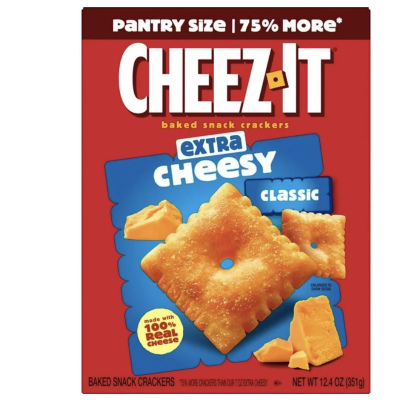 Cheez-It Extra Cheesy Cheese Crackers - 12.4 oz- Pack of 2