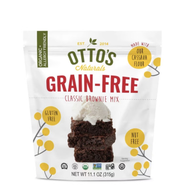 OTTO’S Grain-Free Classic Brownie Mix pack of 3
